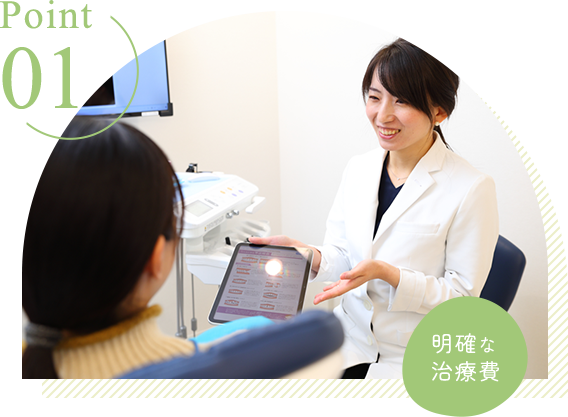 明確な治療費